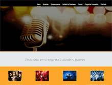 Tablet Screenshot of karaokemovil.cl